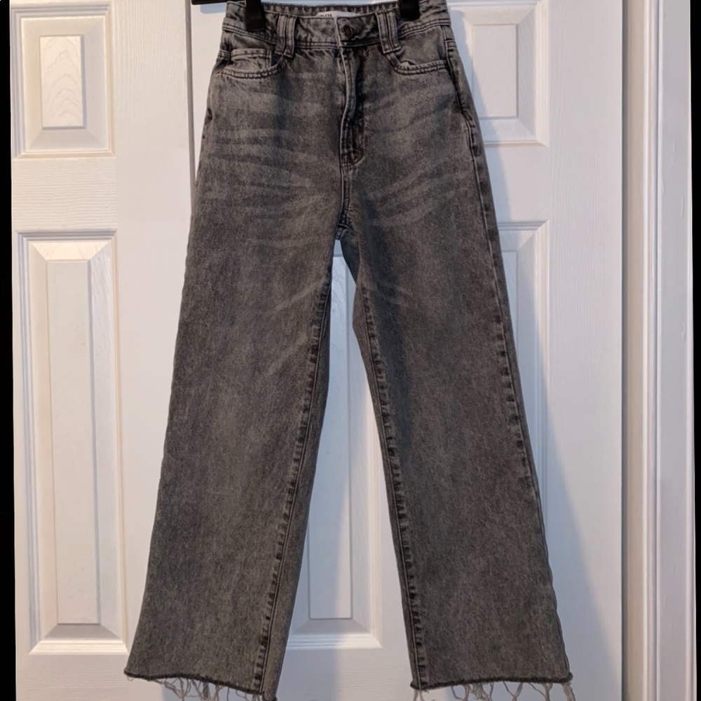 Zara distressed jeans